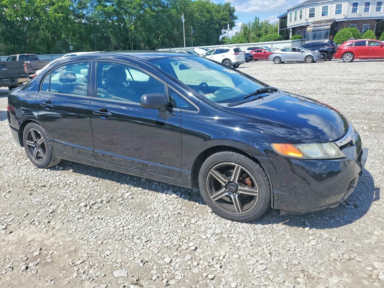 2007 Honda Civic Lx Черный vin: 2HGFA16557H503174