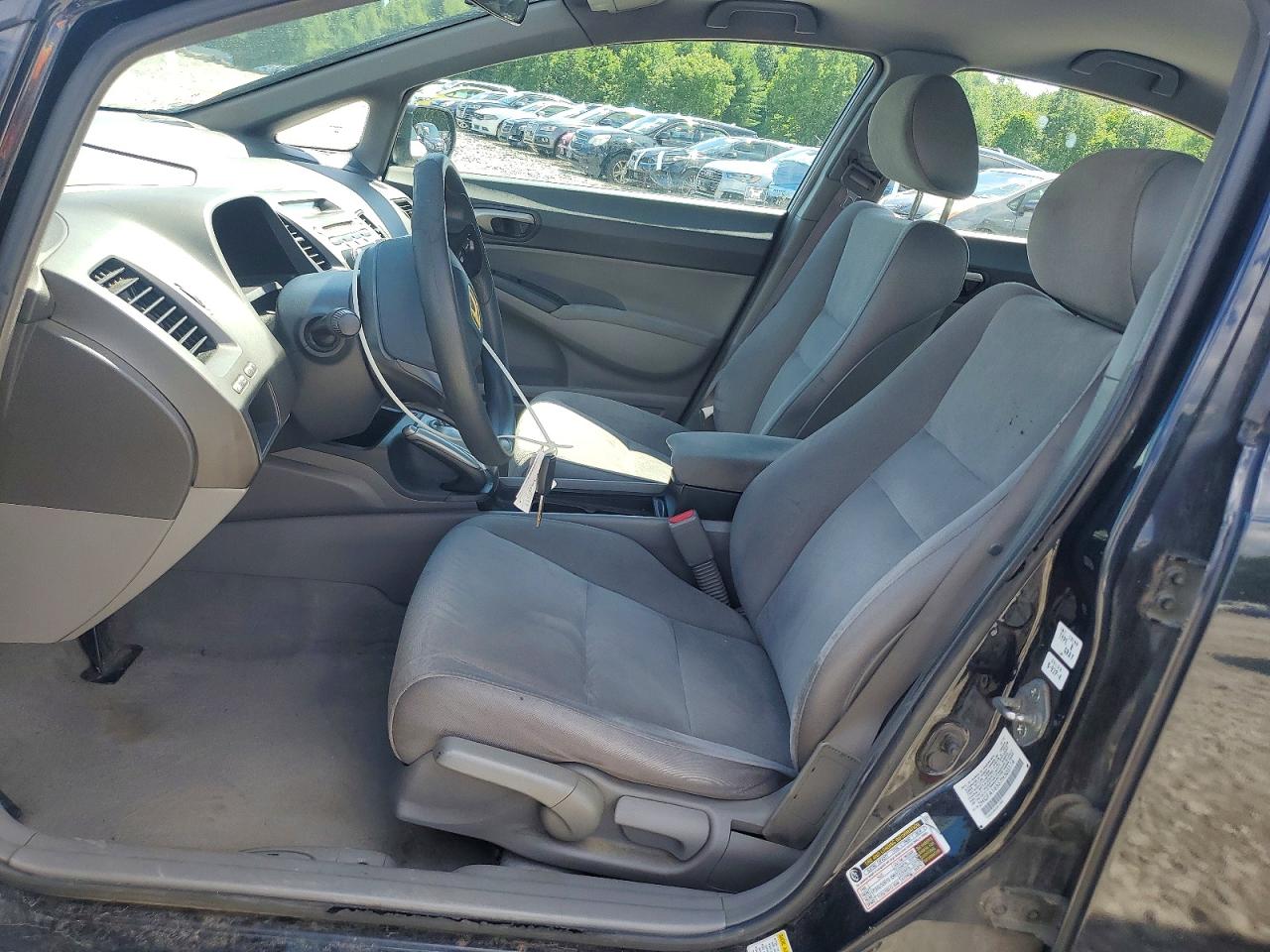 2007 Honda Civic Lx Черный vin: 2HGFA16557H503174