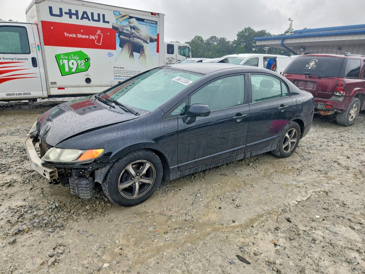 2008 Hond Civic Lx Black vin: 2HGFA16558H323078