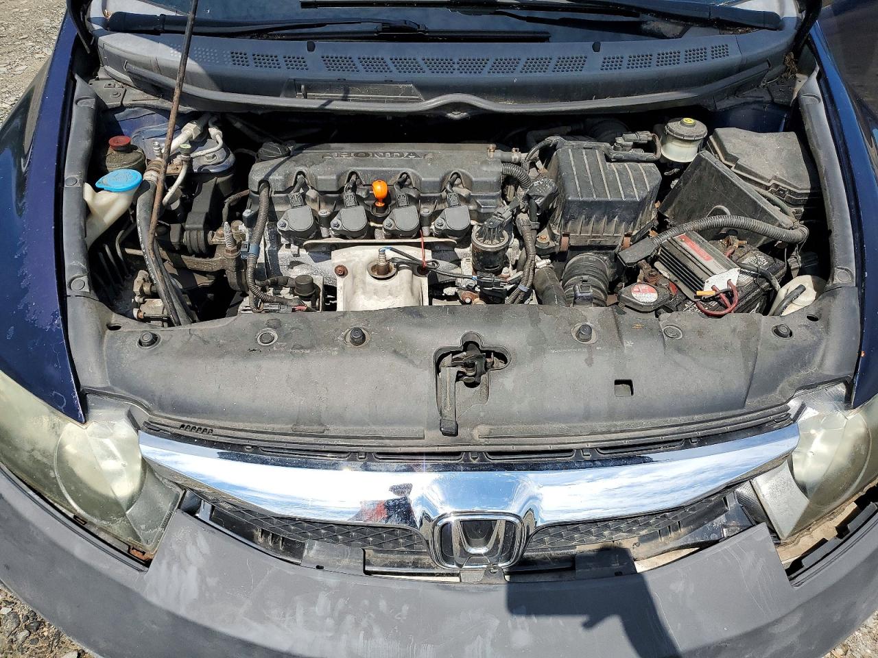 2008 Honda Civic Lx Blue vin: 2HGFA16558H509932