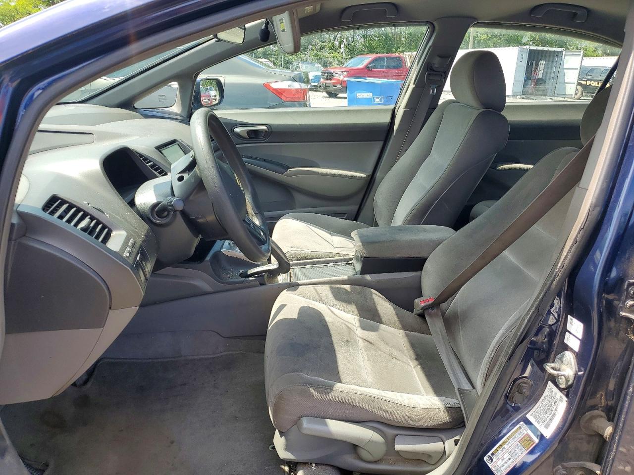 2008 Honda Civic Lx Blue vin: 2HGFA16558H509932