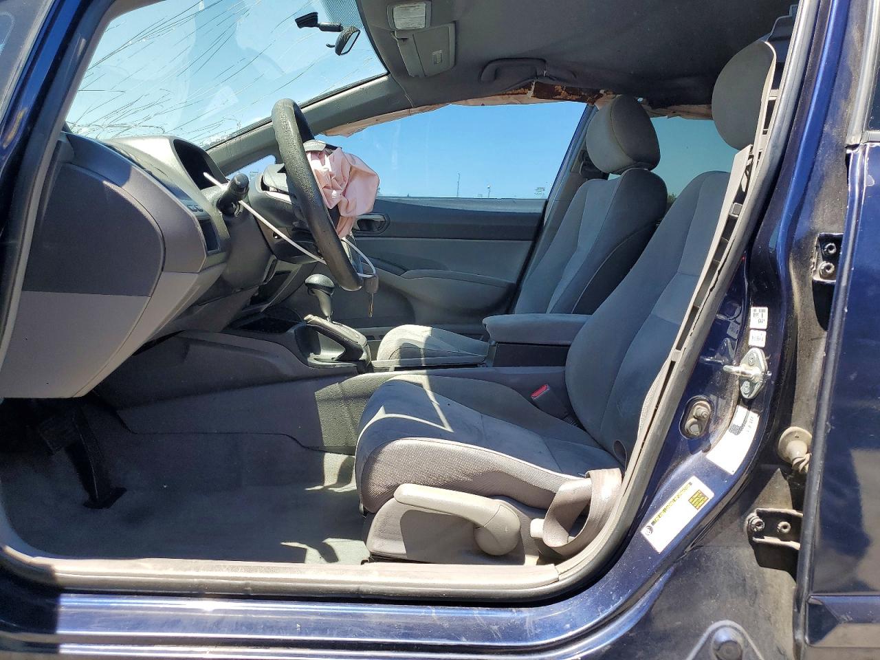 2008 Honda Civic Lx Blue vin: 2HGFA16558H532370