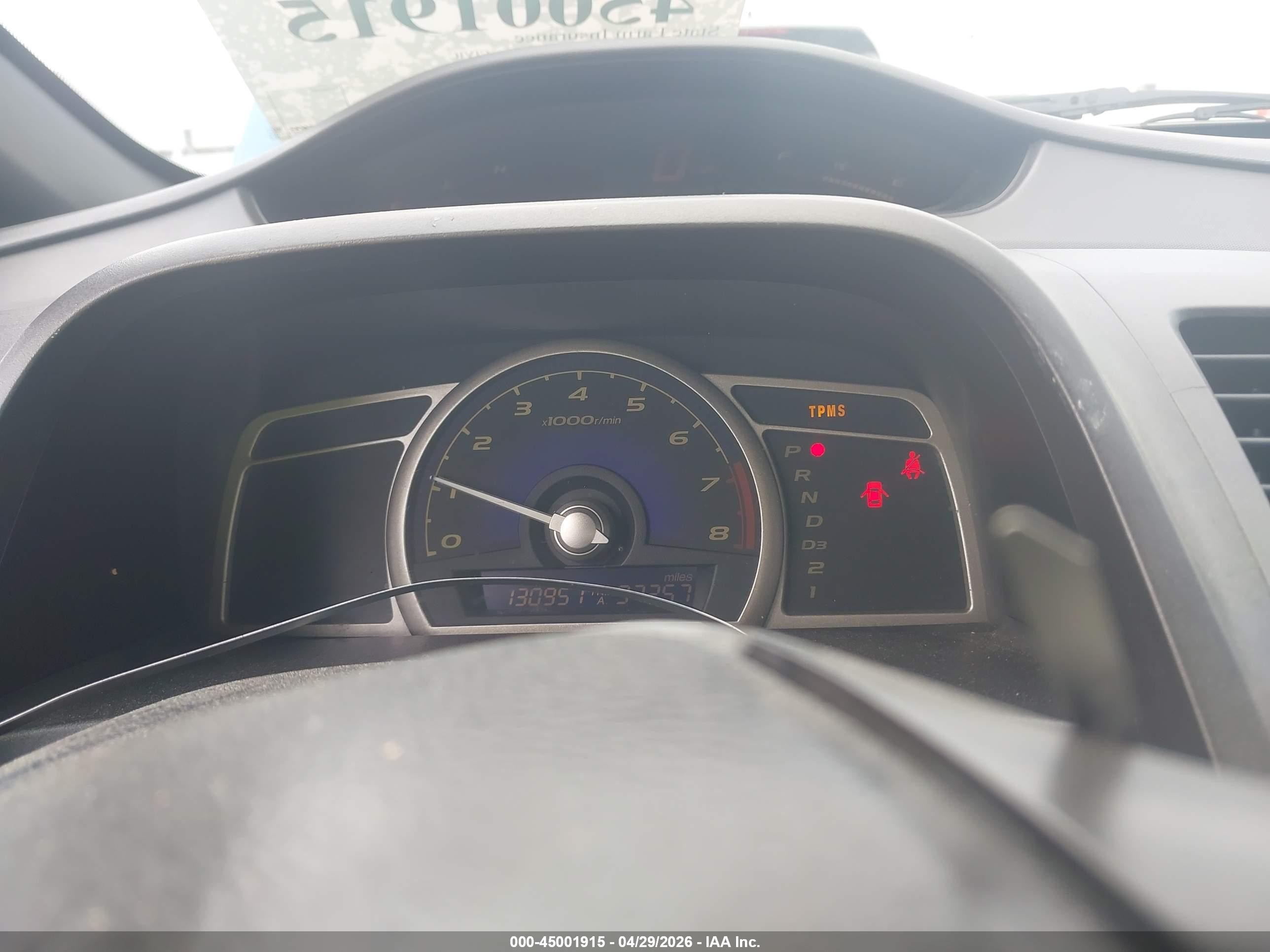 2008 Honda Civic Lx Blue vin: 2HGFA16558H534958