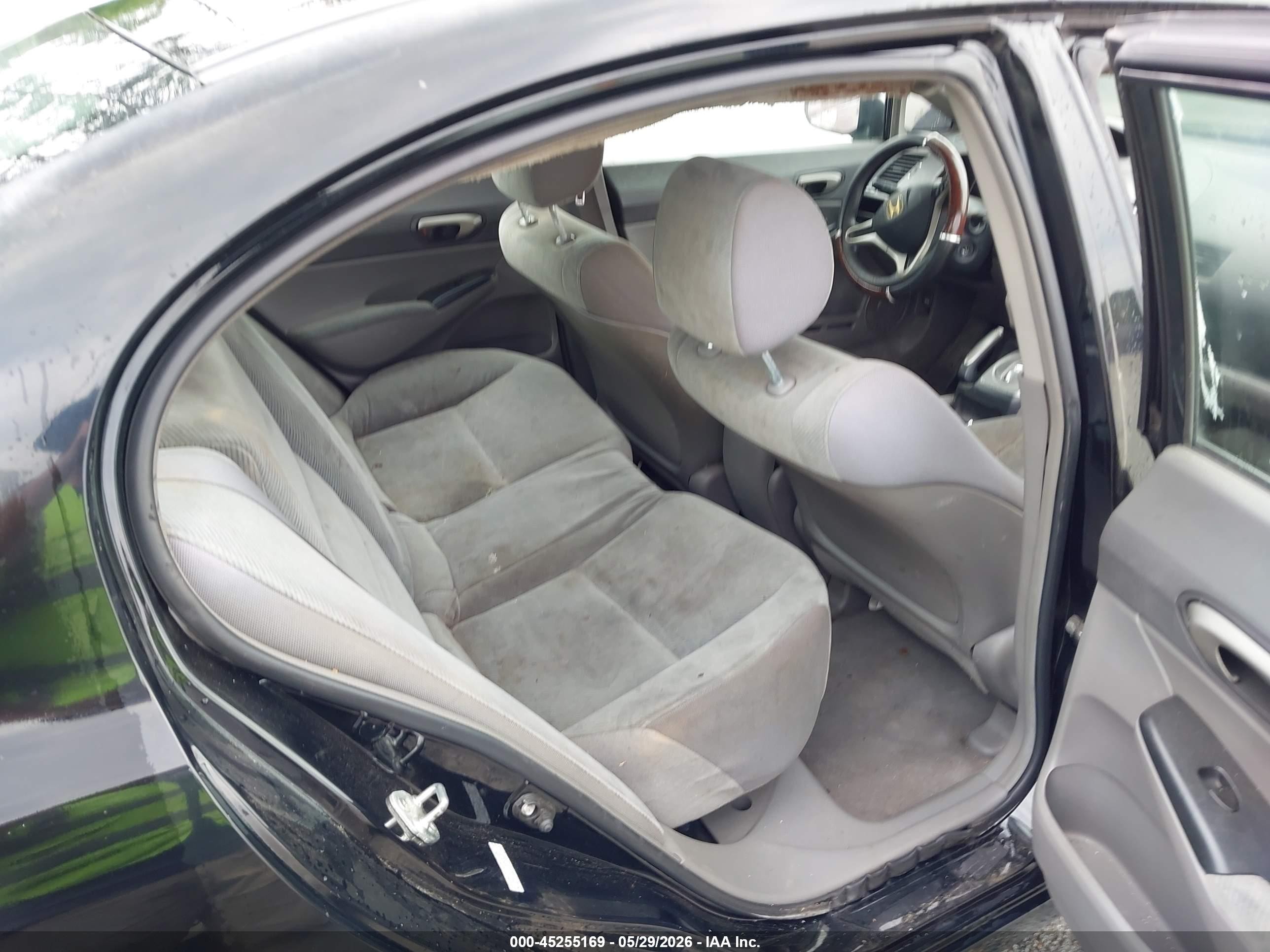 2009 Honda Civic Lx Черный vin: 2HGFA16559H303883