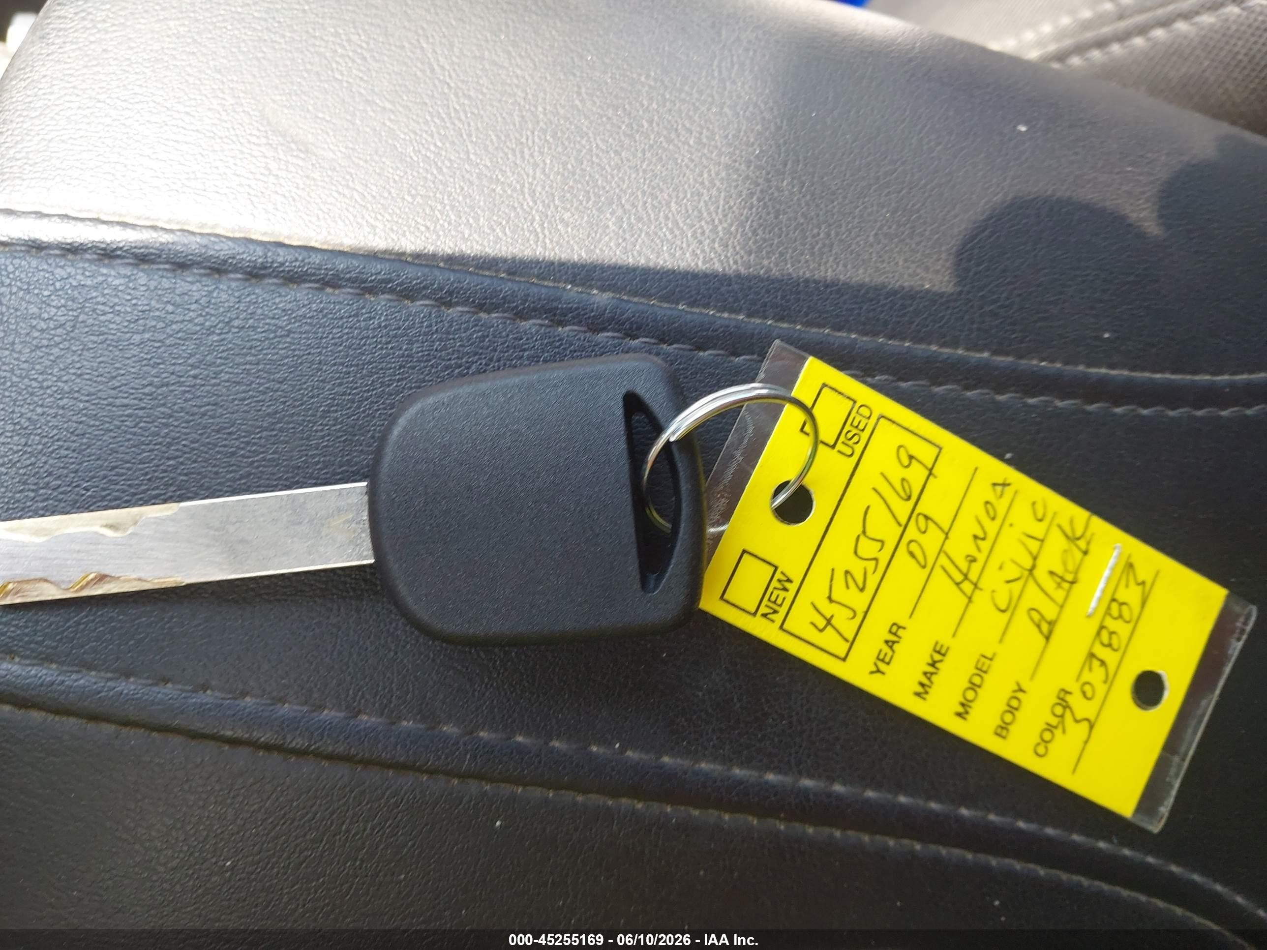 2009 Honda Civic Lx Черный vin: 2HGFA16559H303883