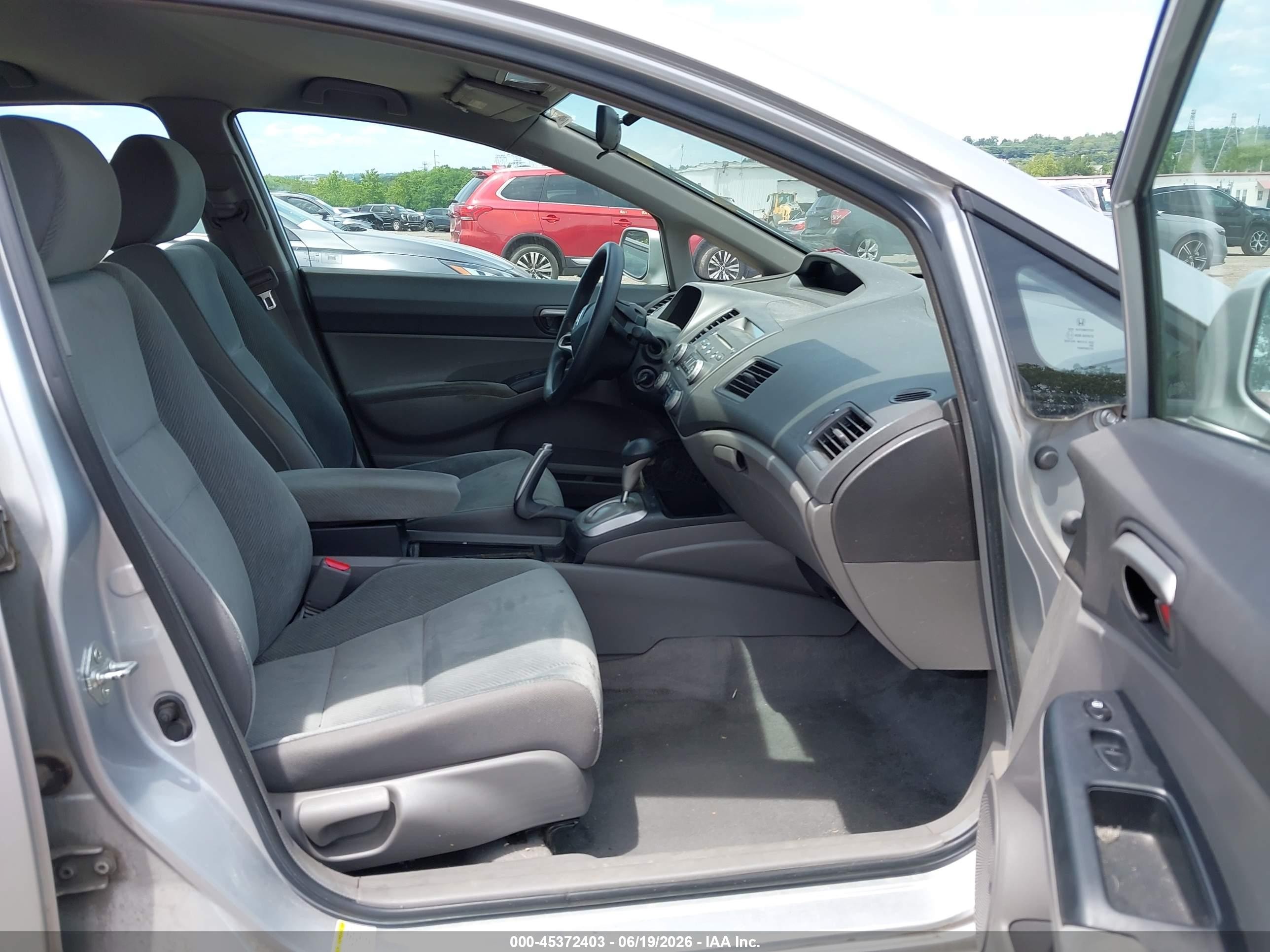 2009 Honda Civic Lx Silver vin: 2HGFA16559H305861