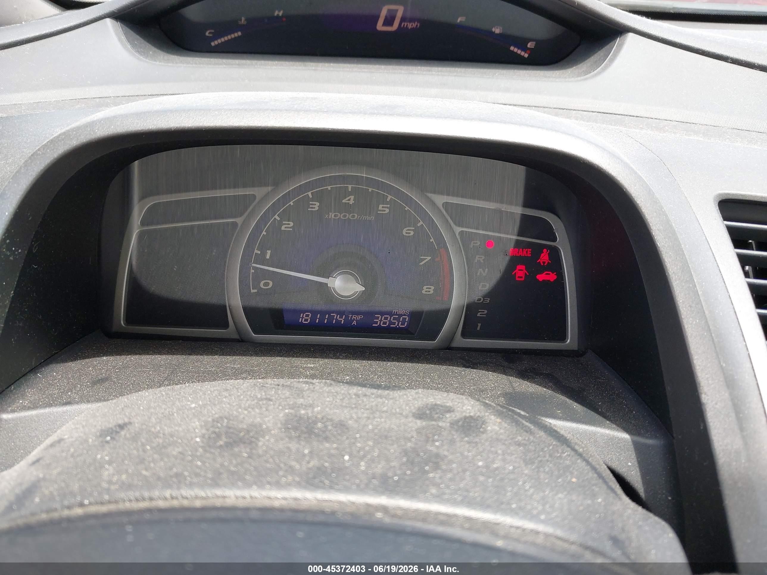2009 Honda Civic Lx Silver vin: 2HGFA16559H305861