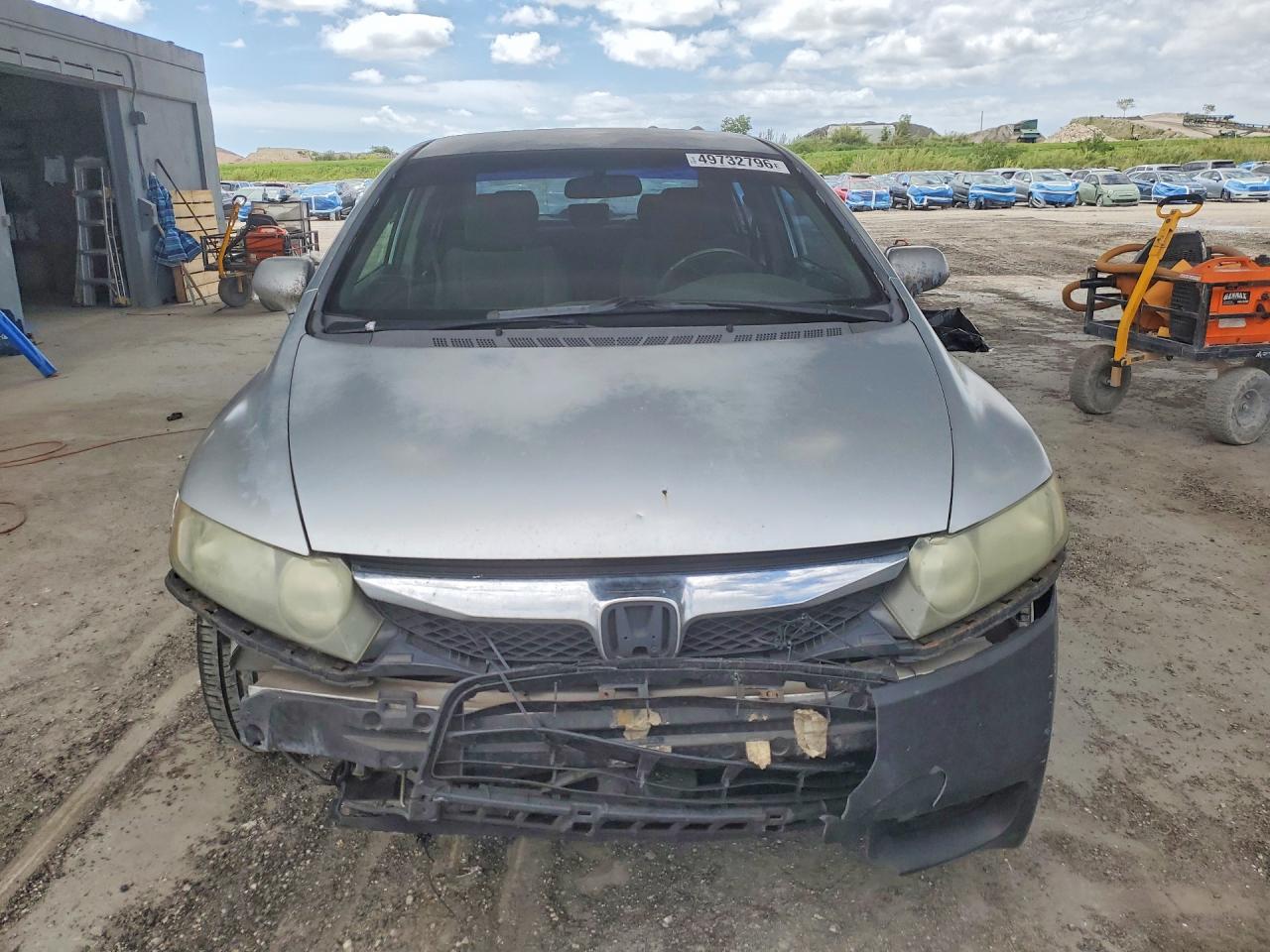 2009 Honda Civic Lx Silver vin: 2HGFA16559H305956