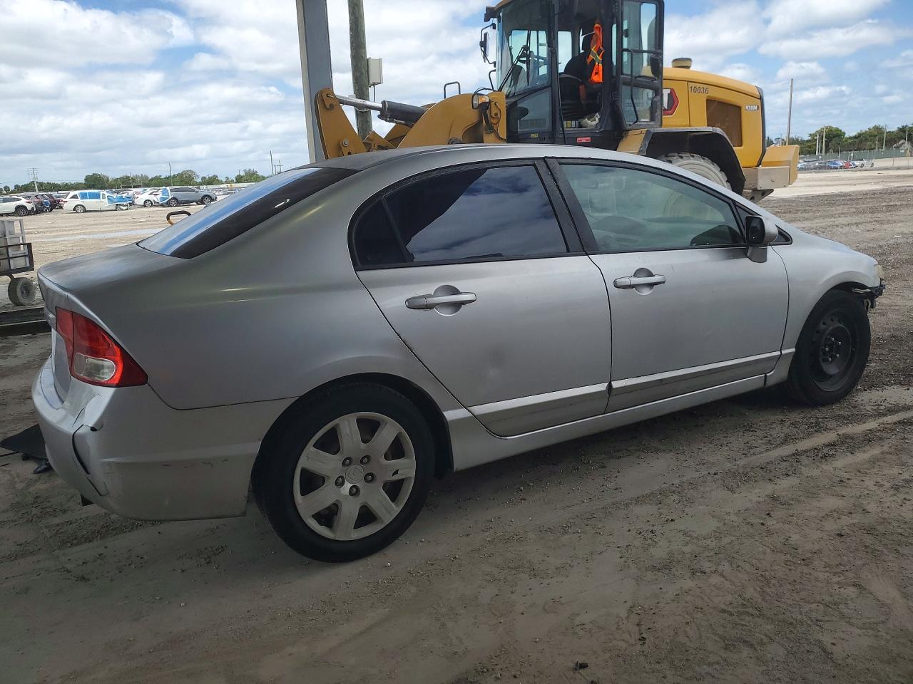 2009 Honda Civic Lx Silver vin: 2HGFA16559H305956