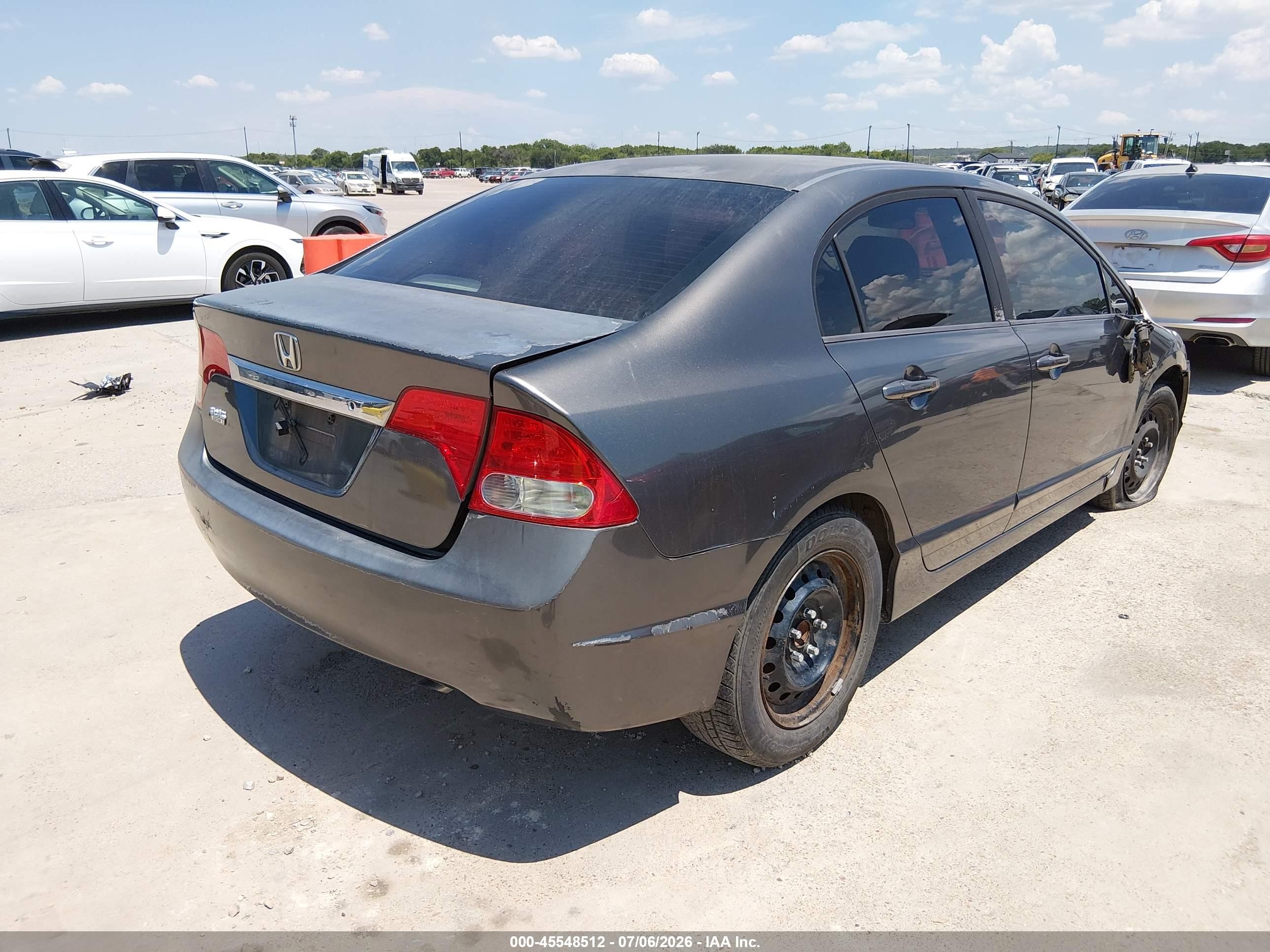2009 Honda Civic Lx Silver vin: 2HGFA16559H310753