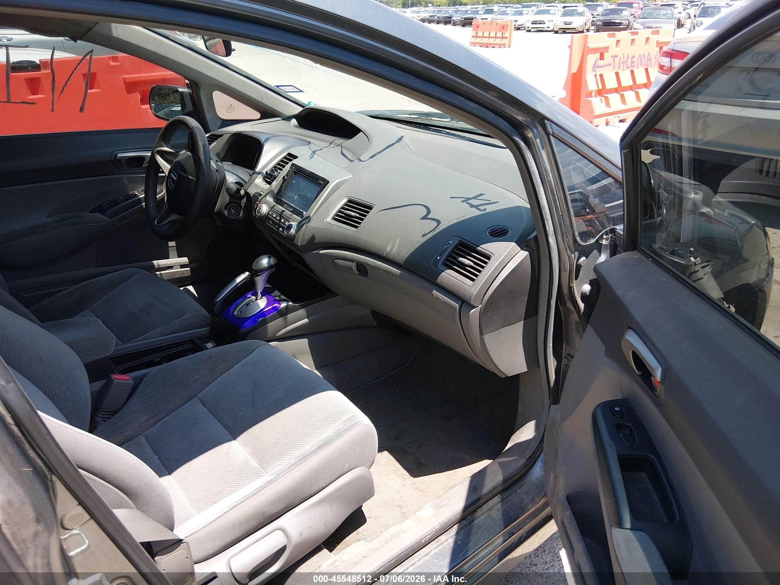 2009 Honda Civic Lx Silver vin: 2HGFA16559H310753