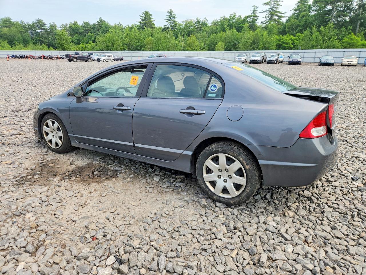 2009 Honda Civic Lx Gray vin: 2HGFA16559H313460