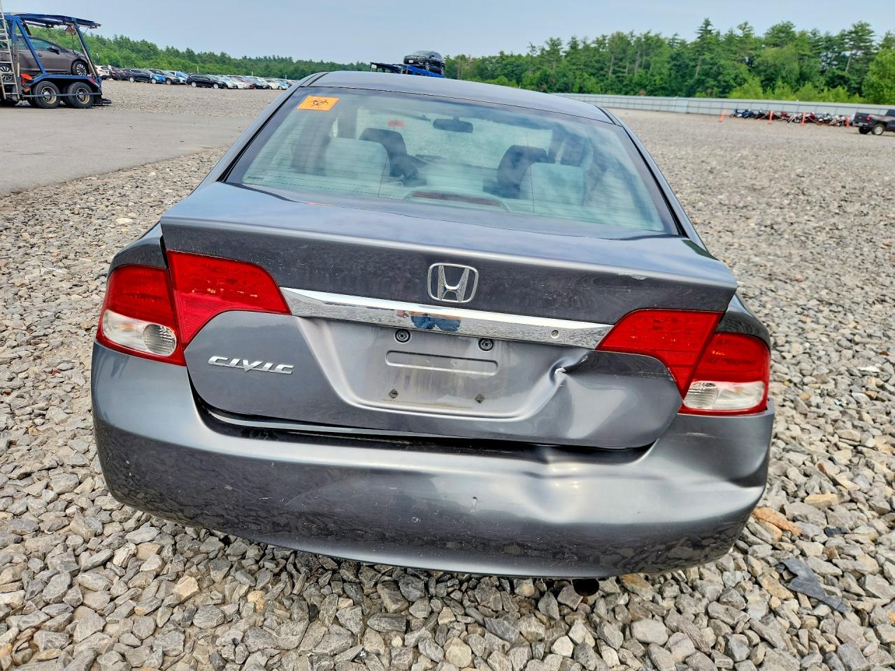 2009 Honda Civic Lx Gray vin: 2HGFA16559H313460