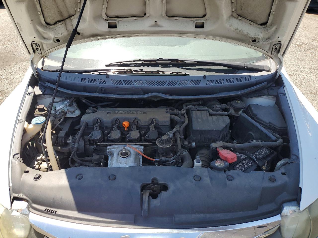 2009 Honda Civic Lx Белый vin: 2HGFA16559H315287