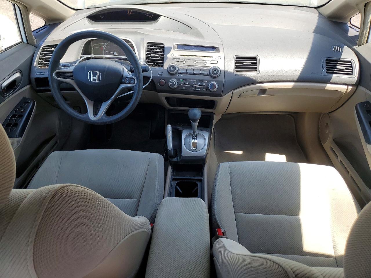 2009 Honda Civic Lx Белый vin: 2HGFA16559H315287