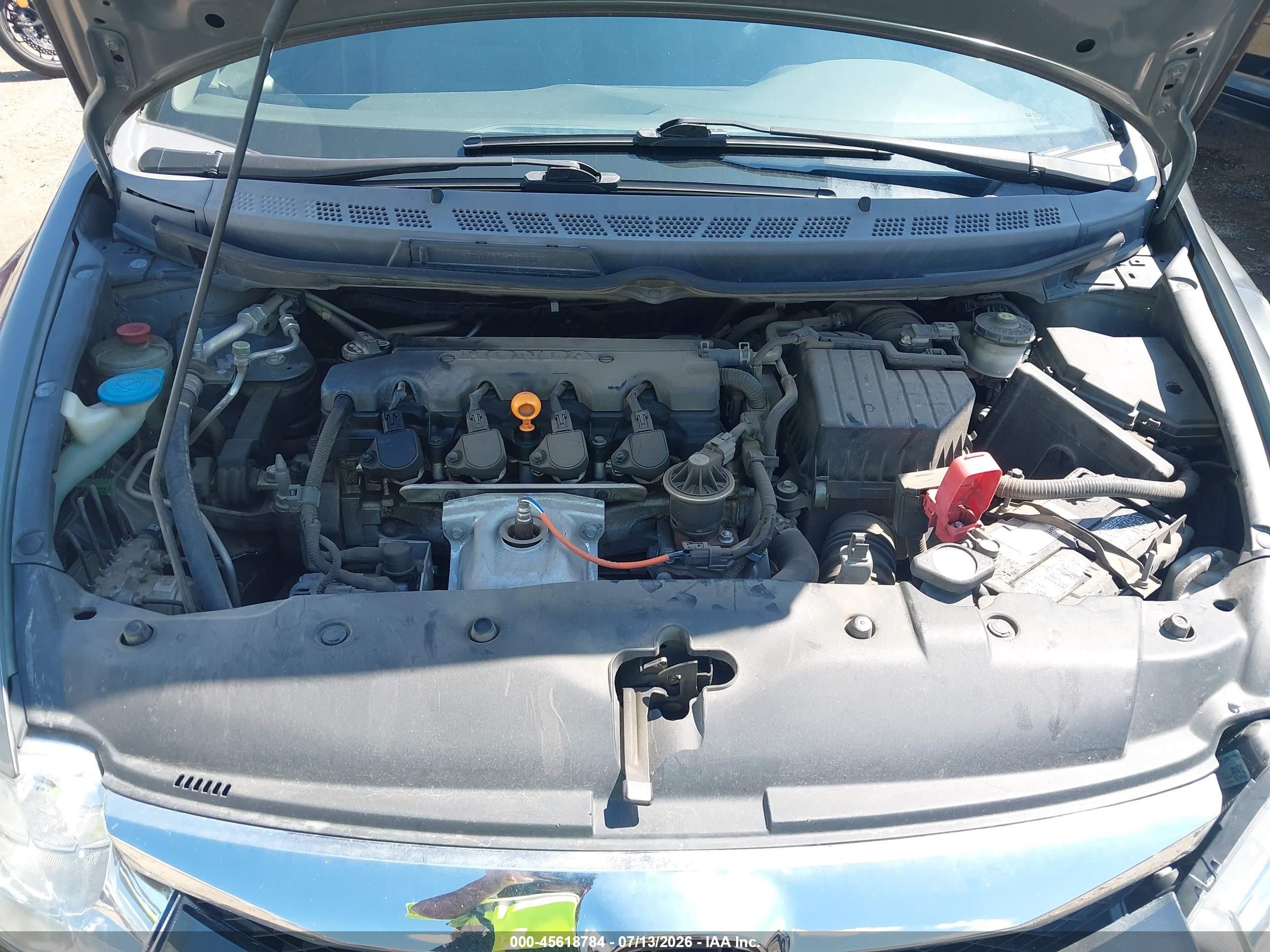 2009 Honda Civic Lx Gray vin: 2HGFA16559H315936