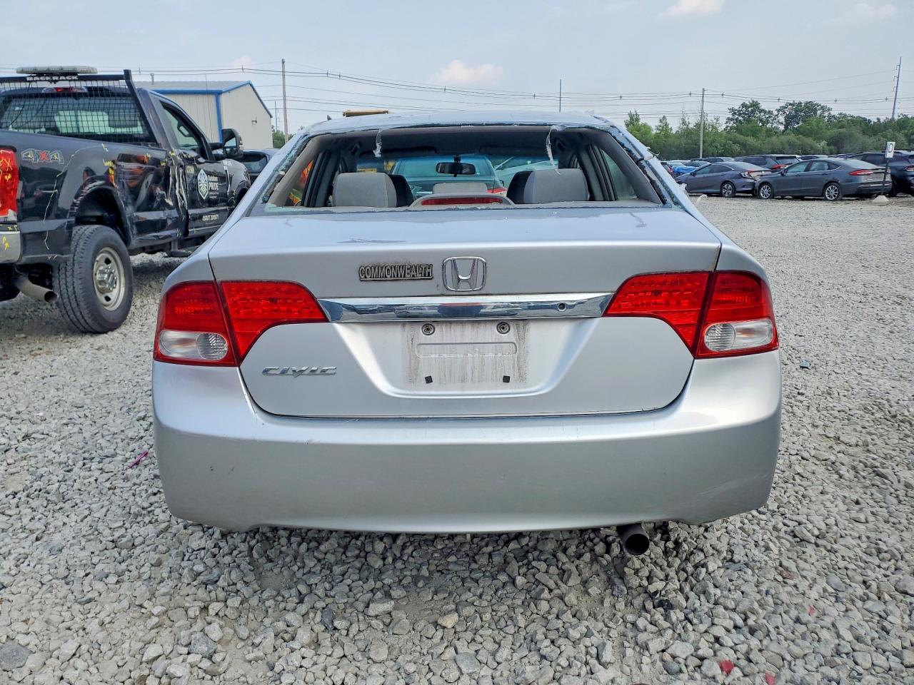 2009 Honda Civic Lx Silver vin: 2HGFA16559H344109