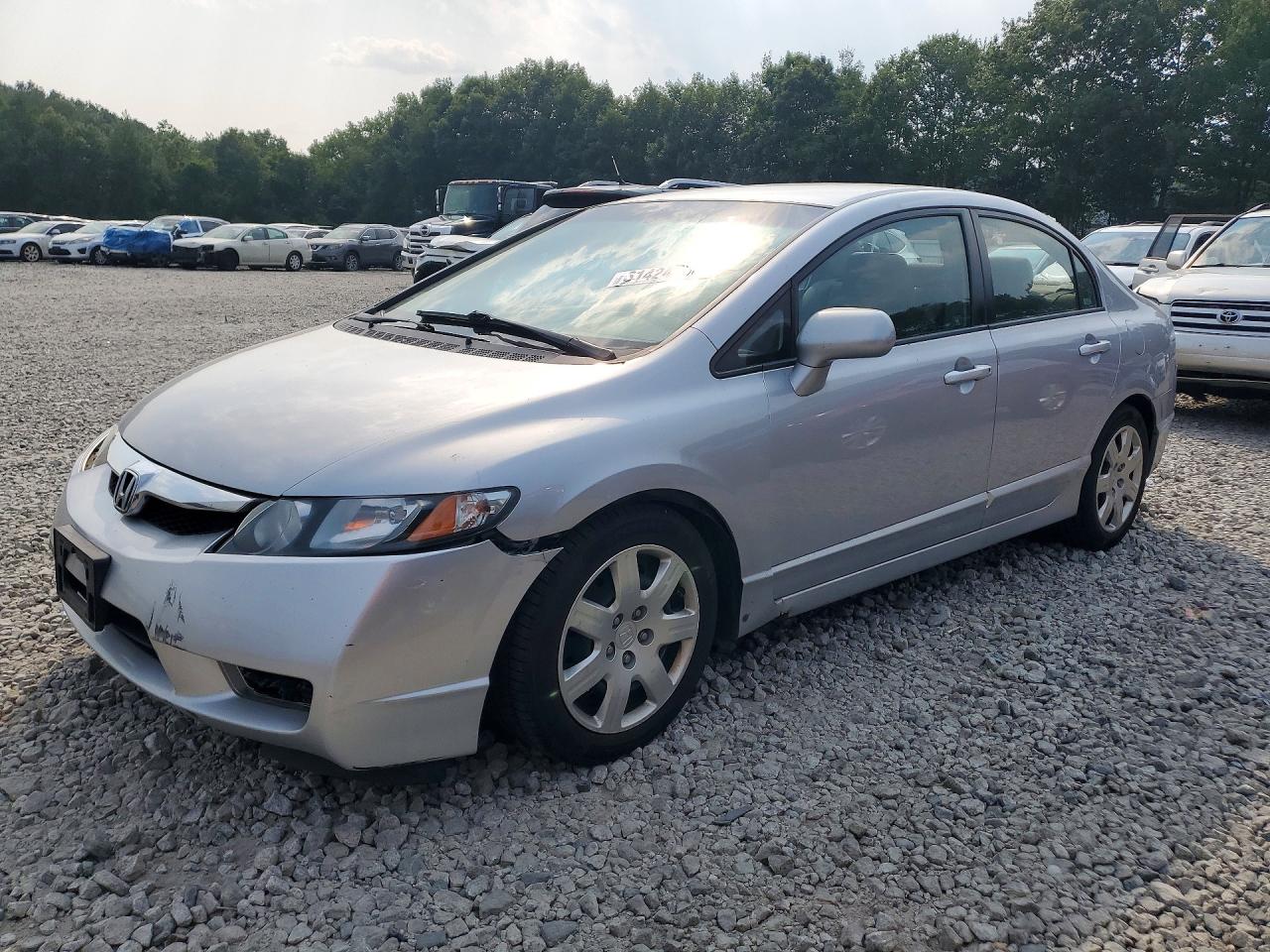 2009 Honda Civic Lx Silver vin: 2HGFA16559H344109