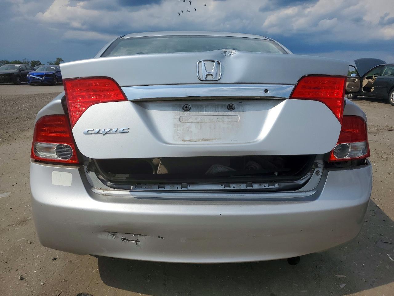 2009 Honda Civic Lx Silver vin: 2HGFA16559H354249