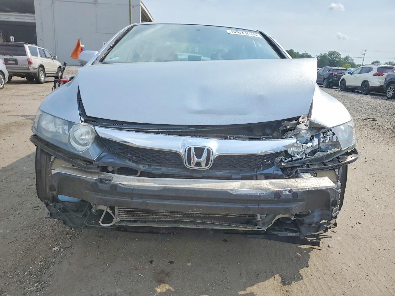 2009 Honda Civic Lx Silver vin: 2HGFA16559H354249