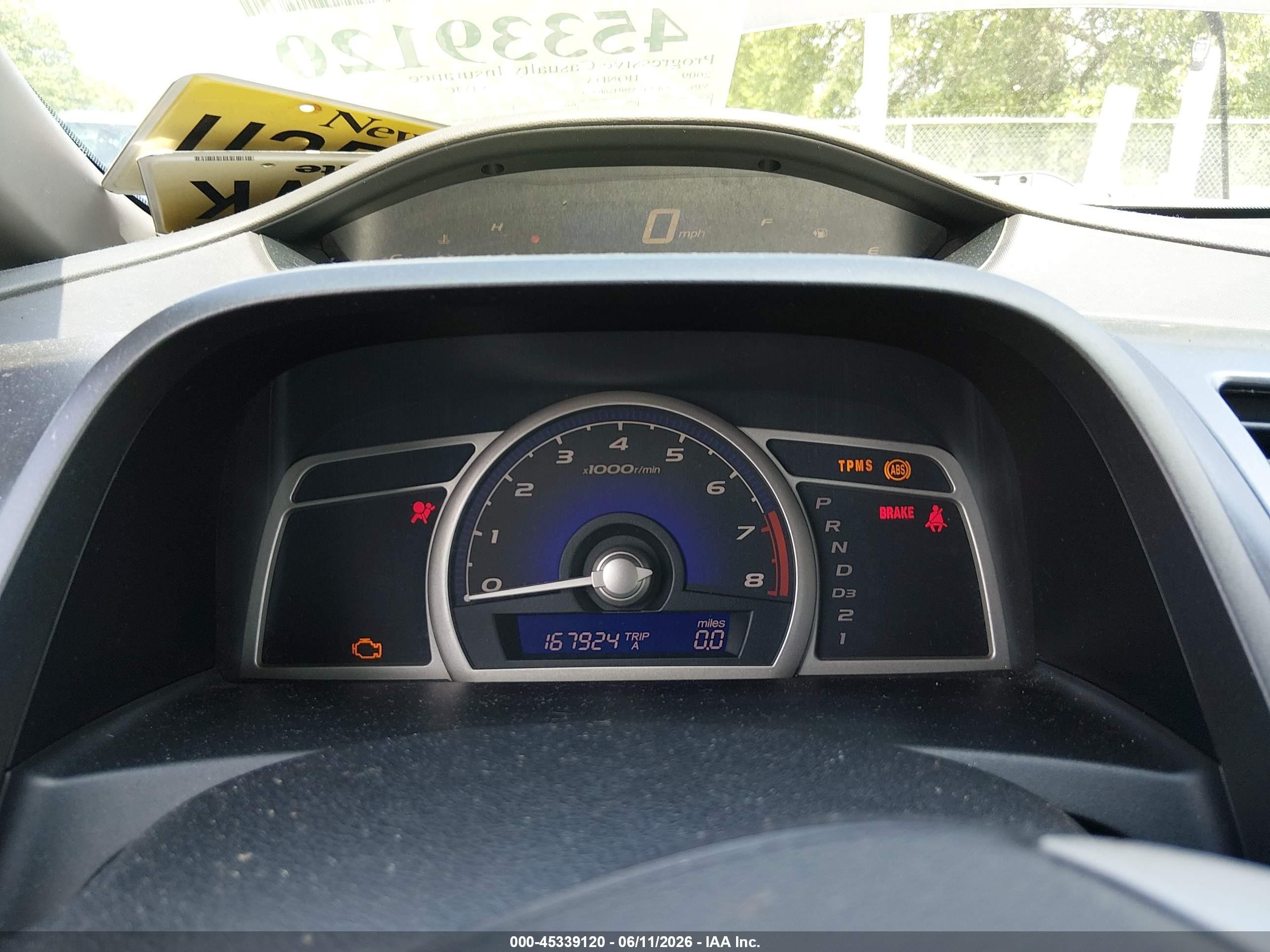 2009 Honda Civic Lx Черный vin: 2HGFA16559H360939