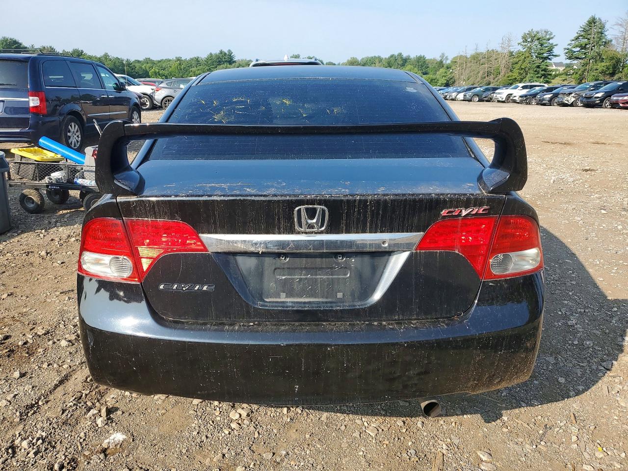 2009 Honda Civic Lx Black vin: 2HGFA16559H534251