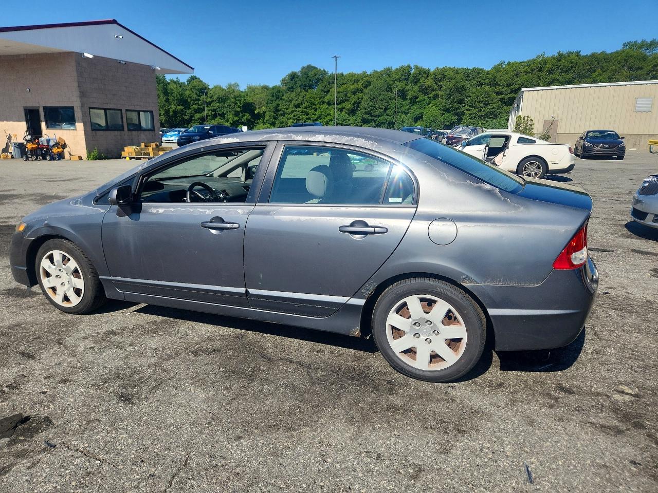 2009 Honda Civic Lx Серый vin: 2HGFA16559H536842