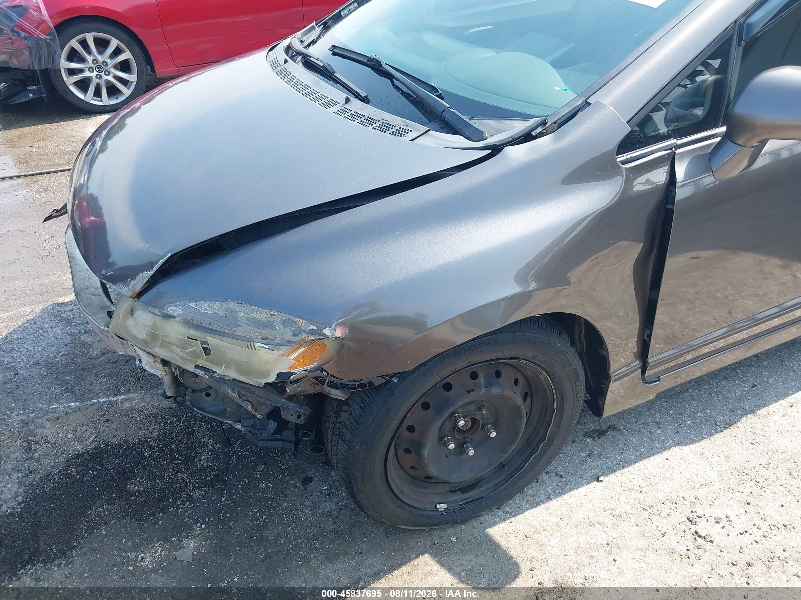 2009 Honda Civic Lx Коричневый vin: 2HGFA16559H537022