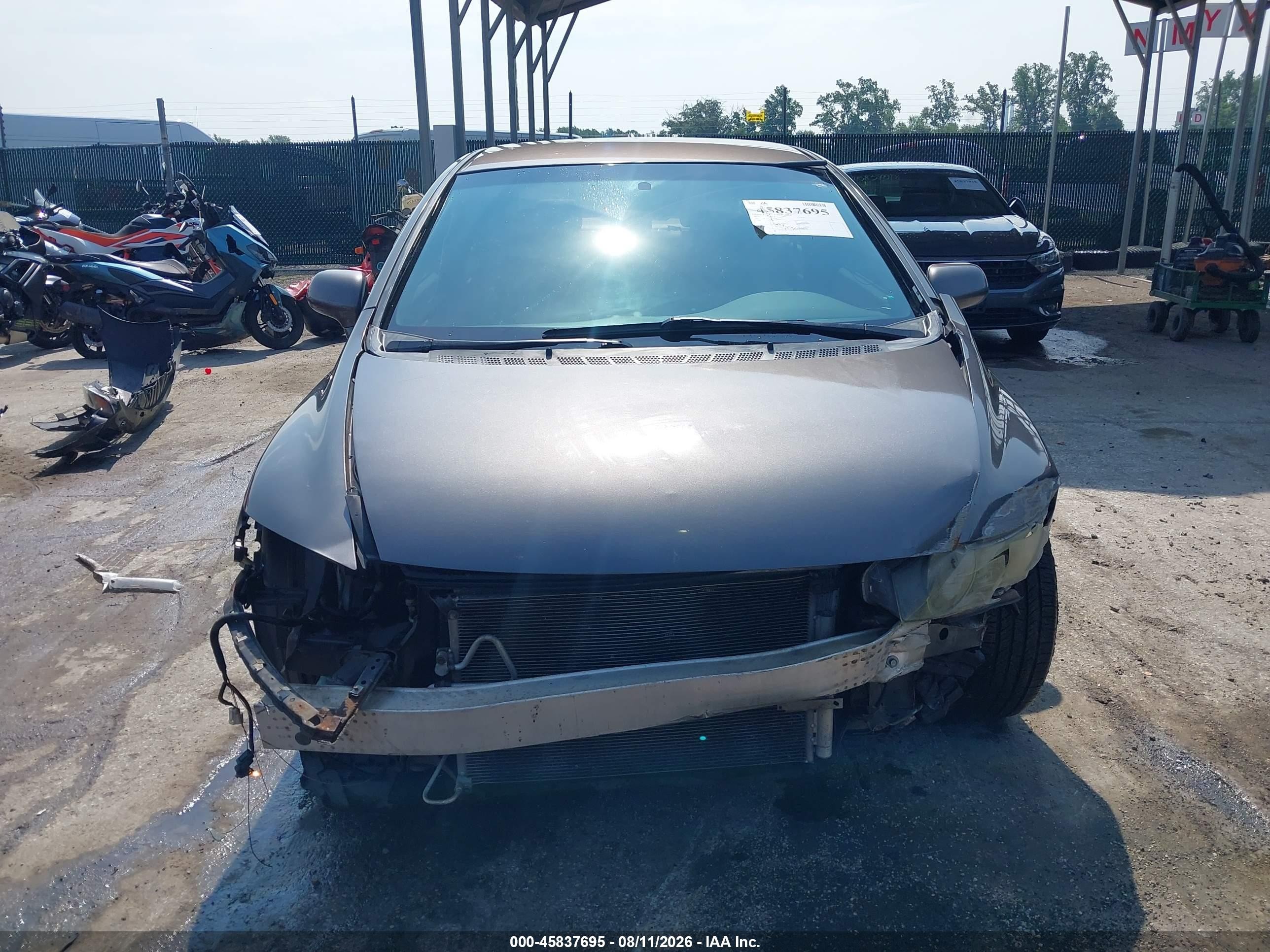 2009 Honda Civic Lx Коричневый vin: 2HGFA16559H537022