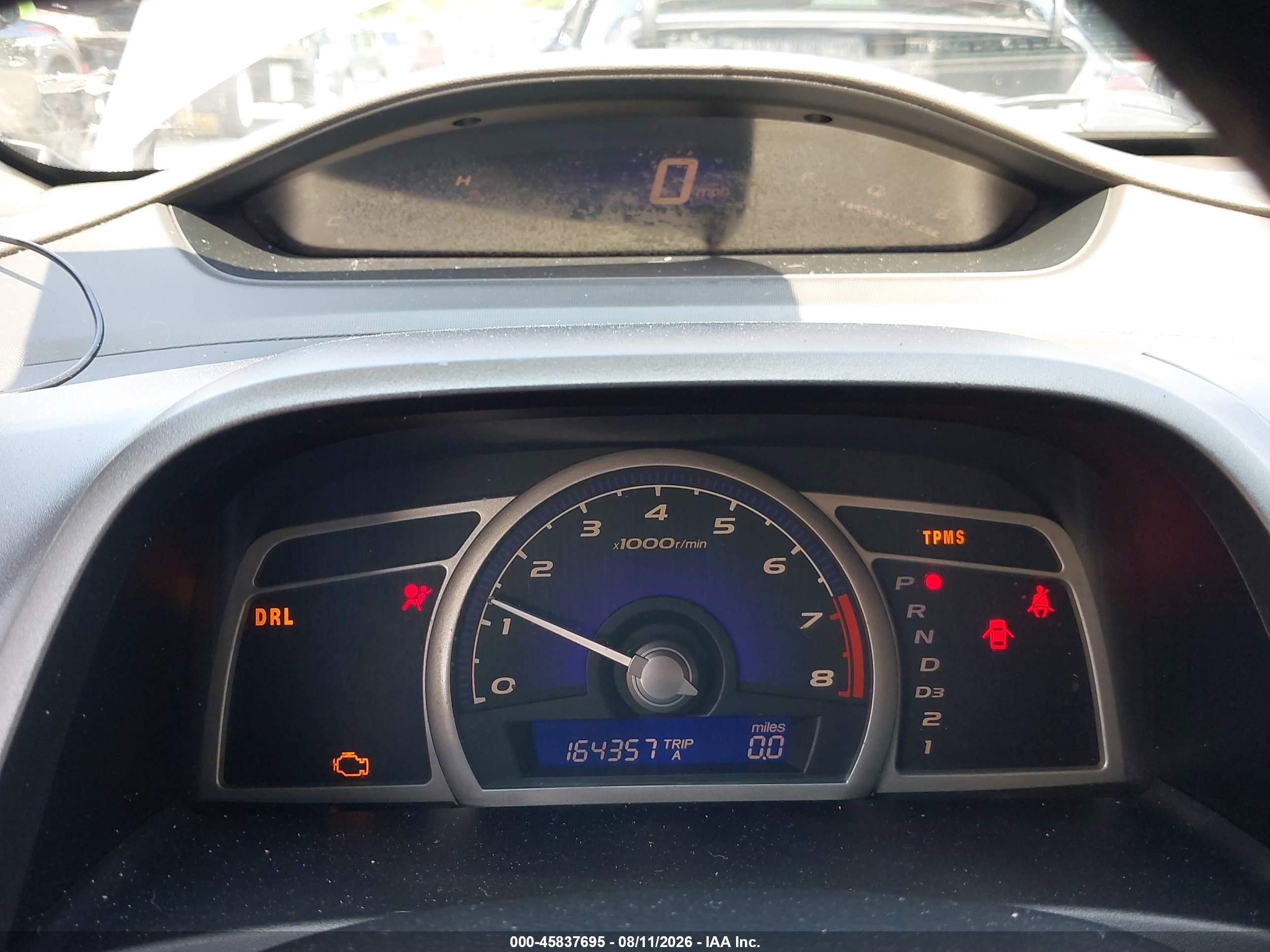 2009 Honda Civic Lx Коричневый vin: 2HGFA16559H537022