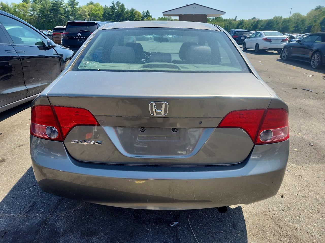 2006 Honda Civic Lx Silver vin: 2HGFA16566H525313