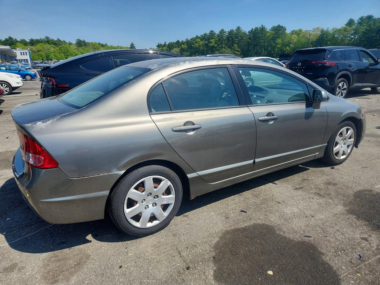 2006 Honda Civic Lx Silver vin: 2HGFA16566H525313