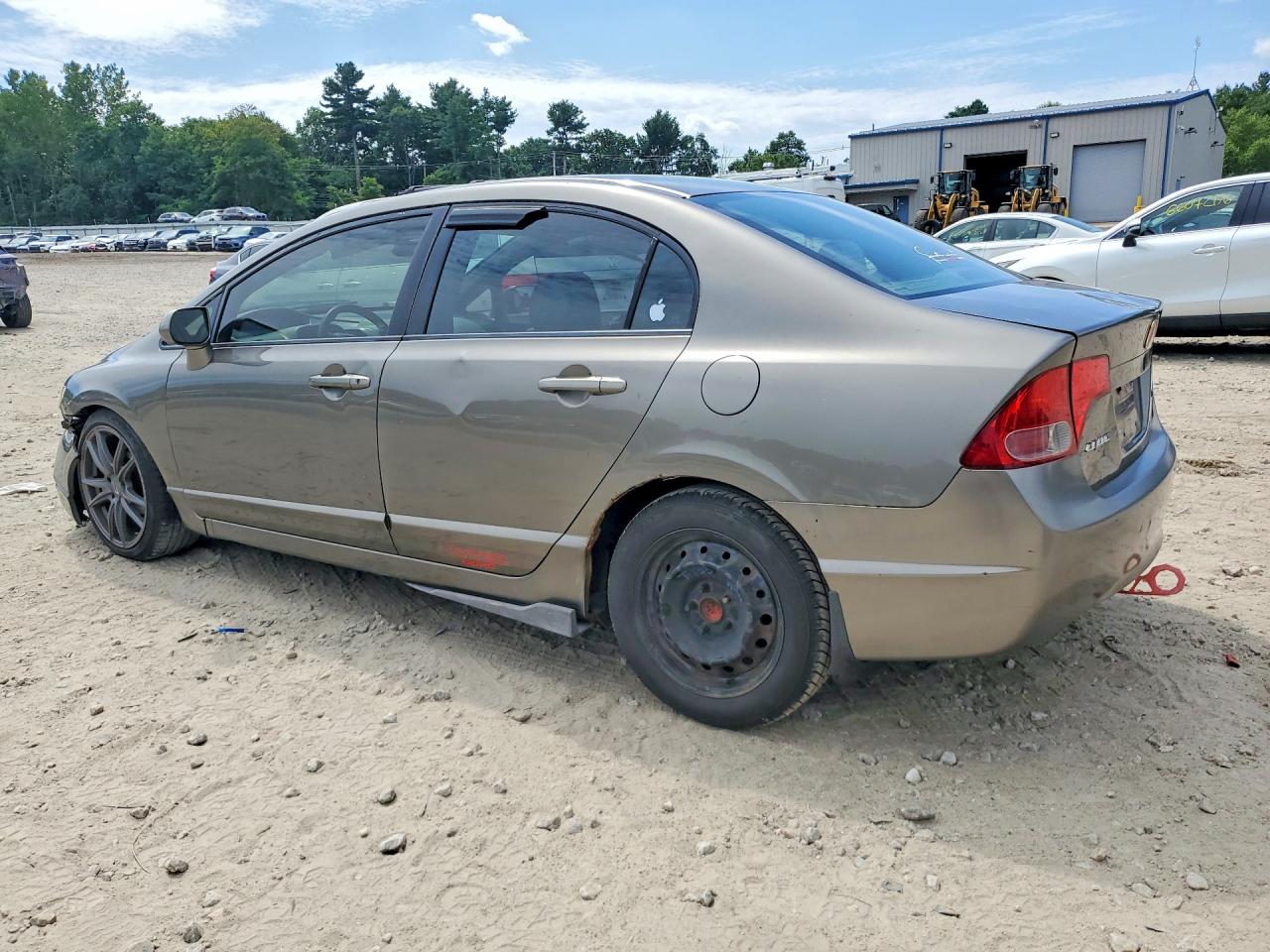 2007 Honda Civic Lx Gray vin: 2HGFA16567H300102