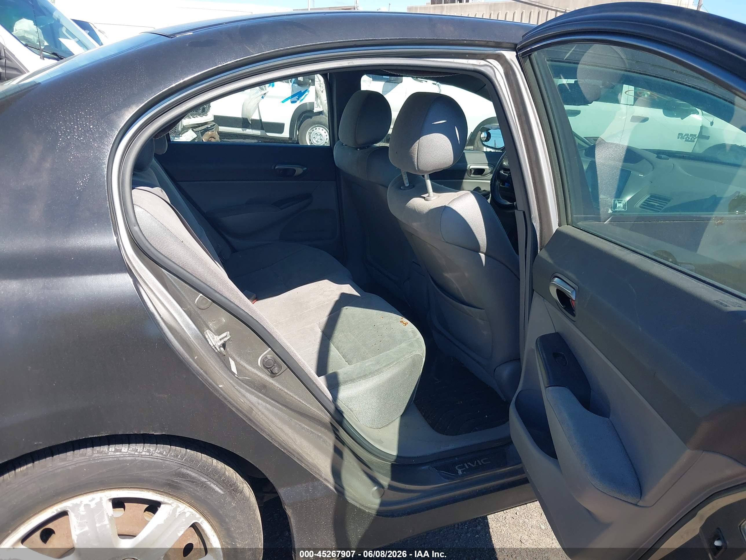 2007 Honda Civic Lx Черный vin: 2HGFA16567H314064