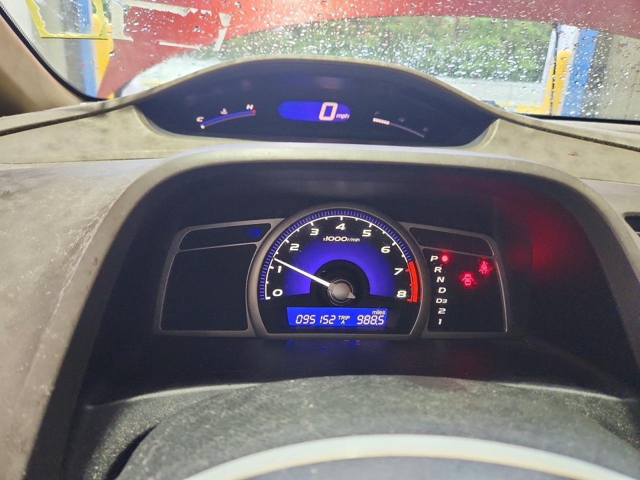 2007 Honda Civic Lx Red vin: 2HGFA16567H509551