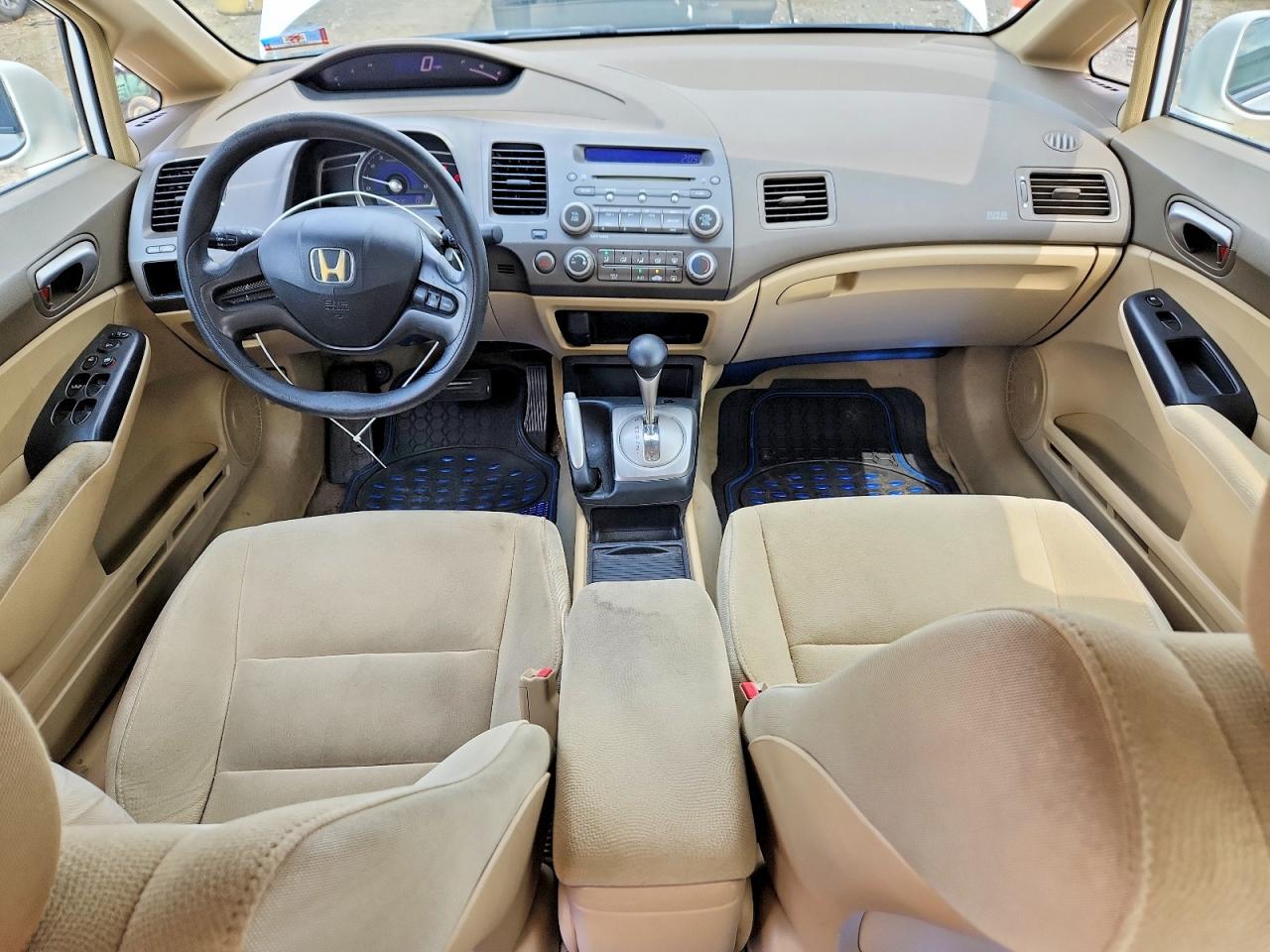 2008 Honda Civic Lx Белый vin: 2HGFA16568H319685