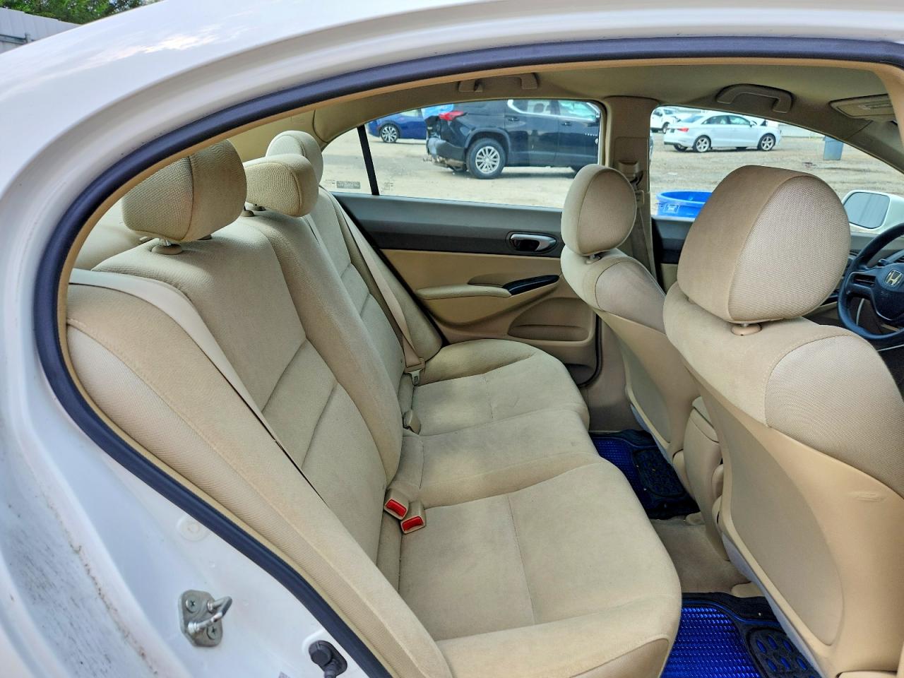 2008 Honda Civic Lx Белый vin: 2HGFA16568H319685
