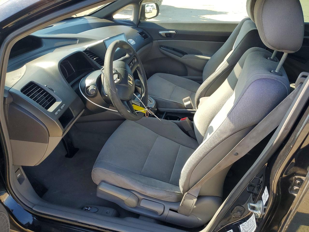 2008 Honda Civic Lx Black vin: 2HGFA16568H321579