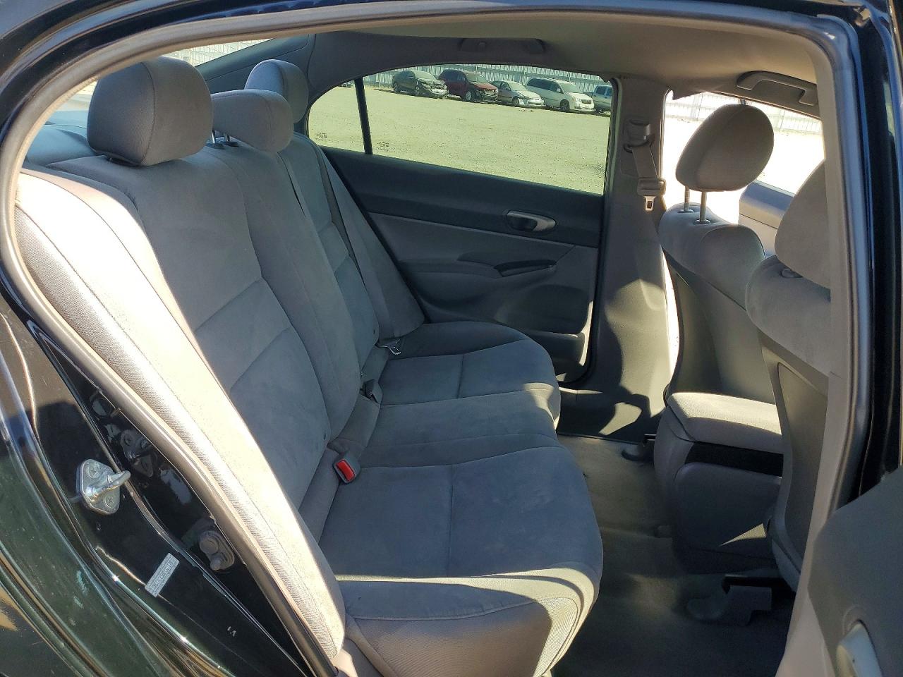 2008 Honda Civic Lx Black vin: 2HGFA16568H321579