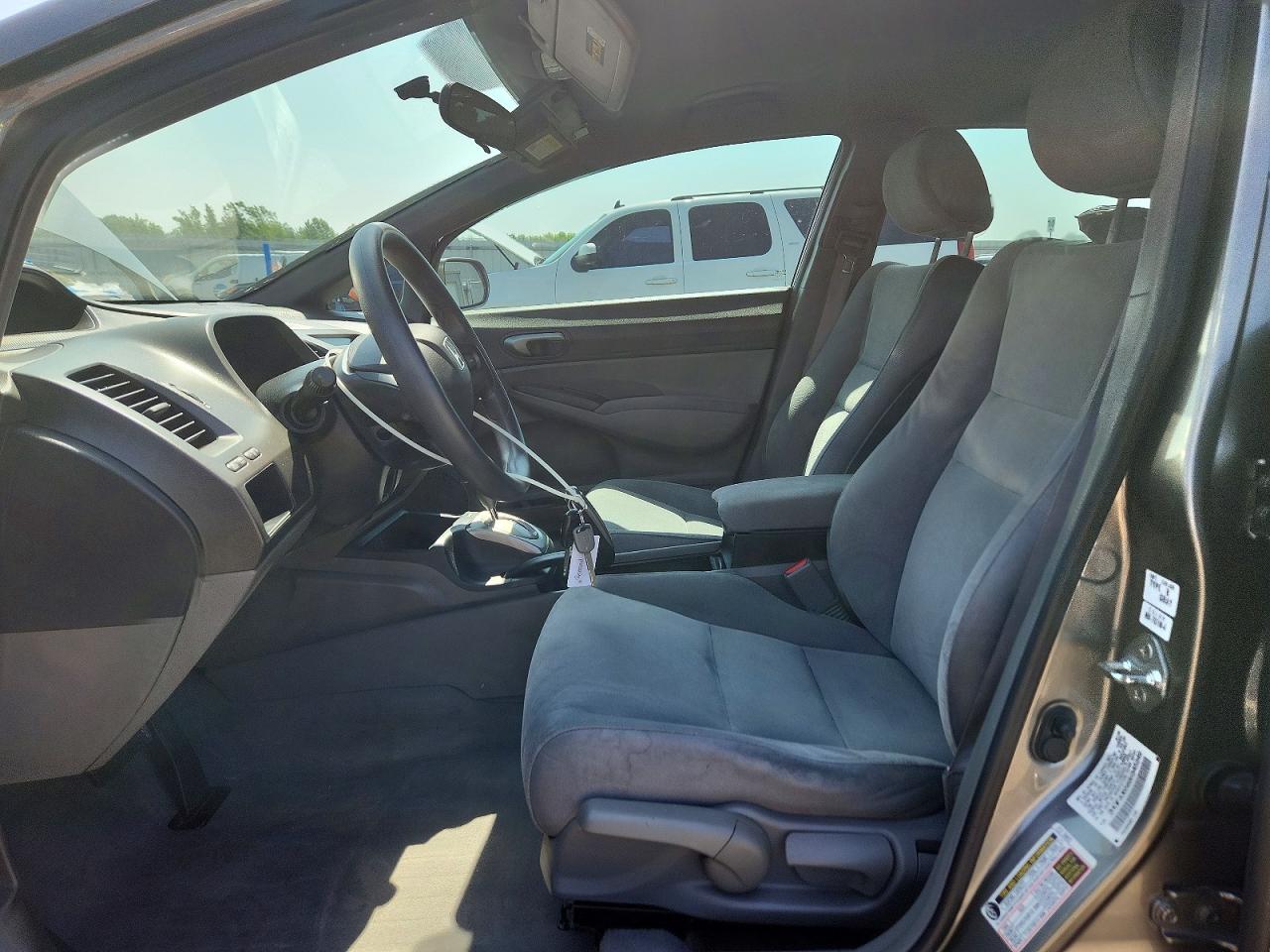 2008 Honda Civic Lx Gray vin: 2HGFA16568H345249