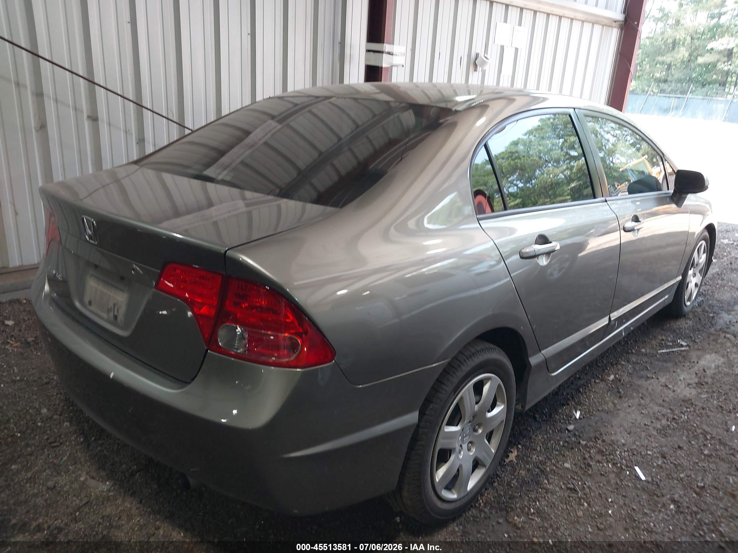 2008 Honda Civic Lx Brown vin: 2HGFA16568H347308