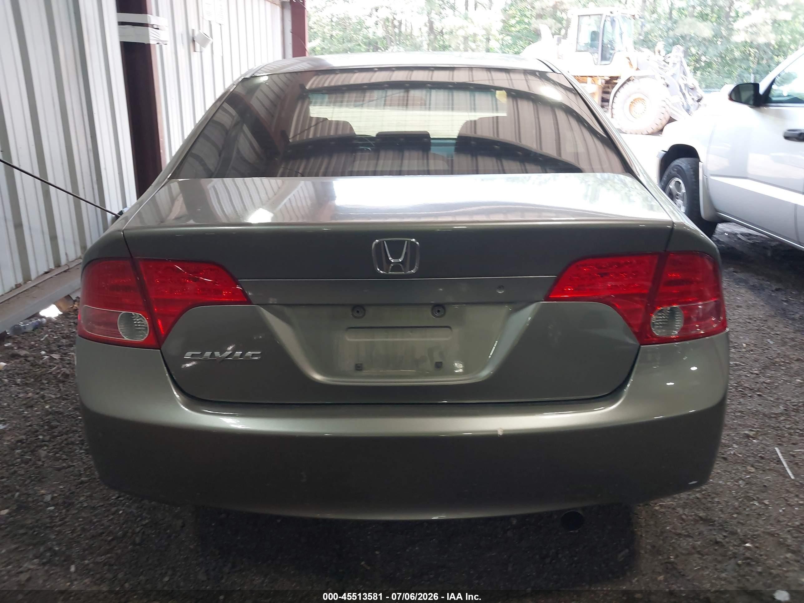 2008 Honda Civic Lx Brown vin: 2HGFA16568H347308