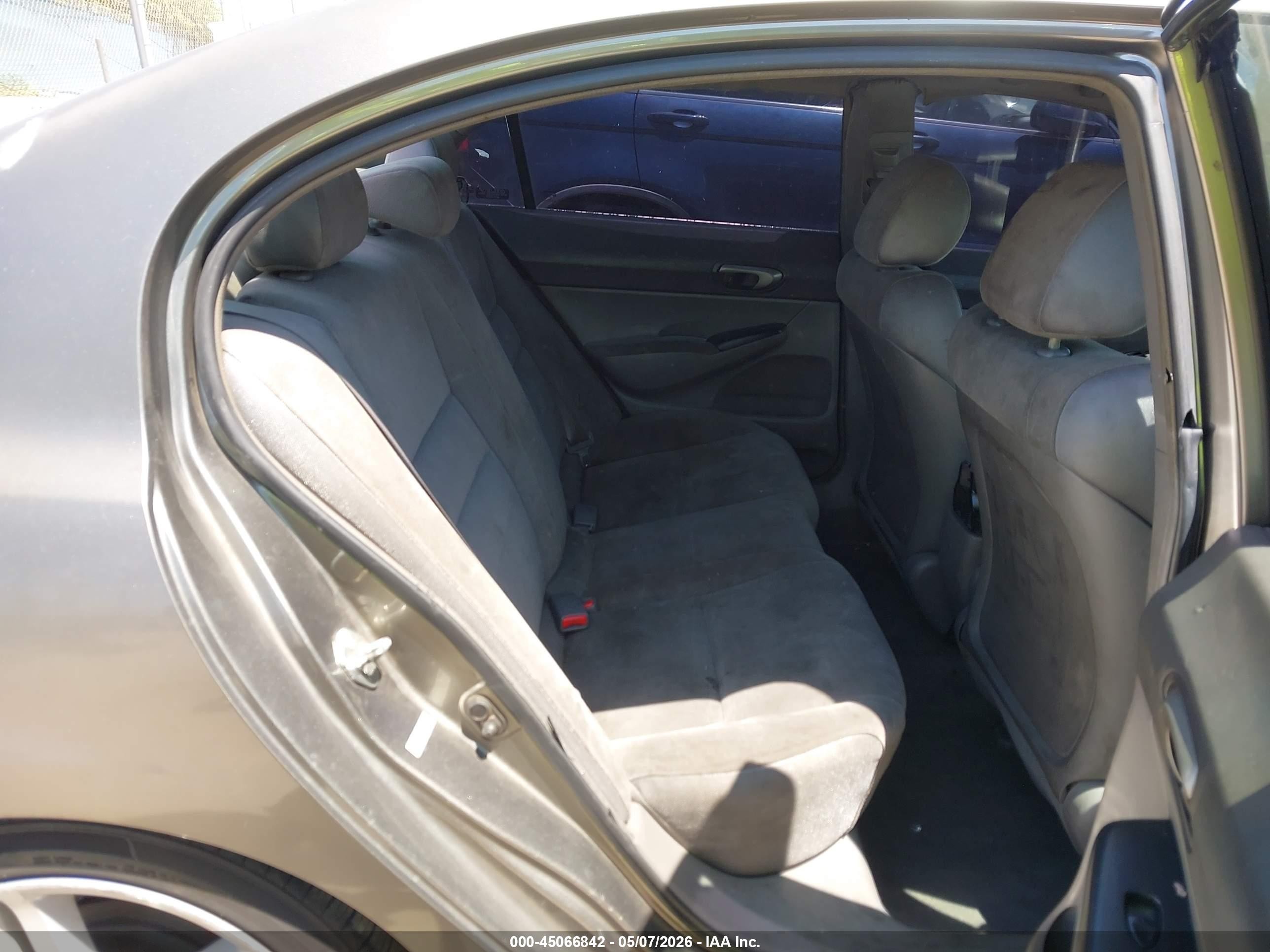 2008 Honda Civic Lx Gray vin: 2HGFA16568H354193