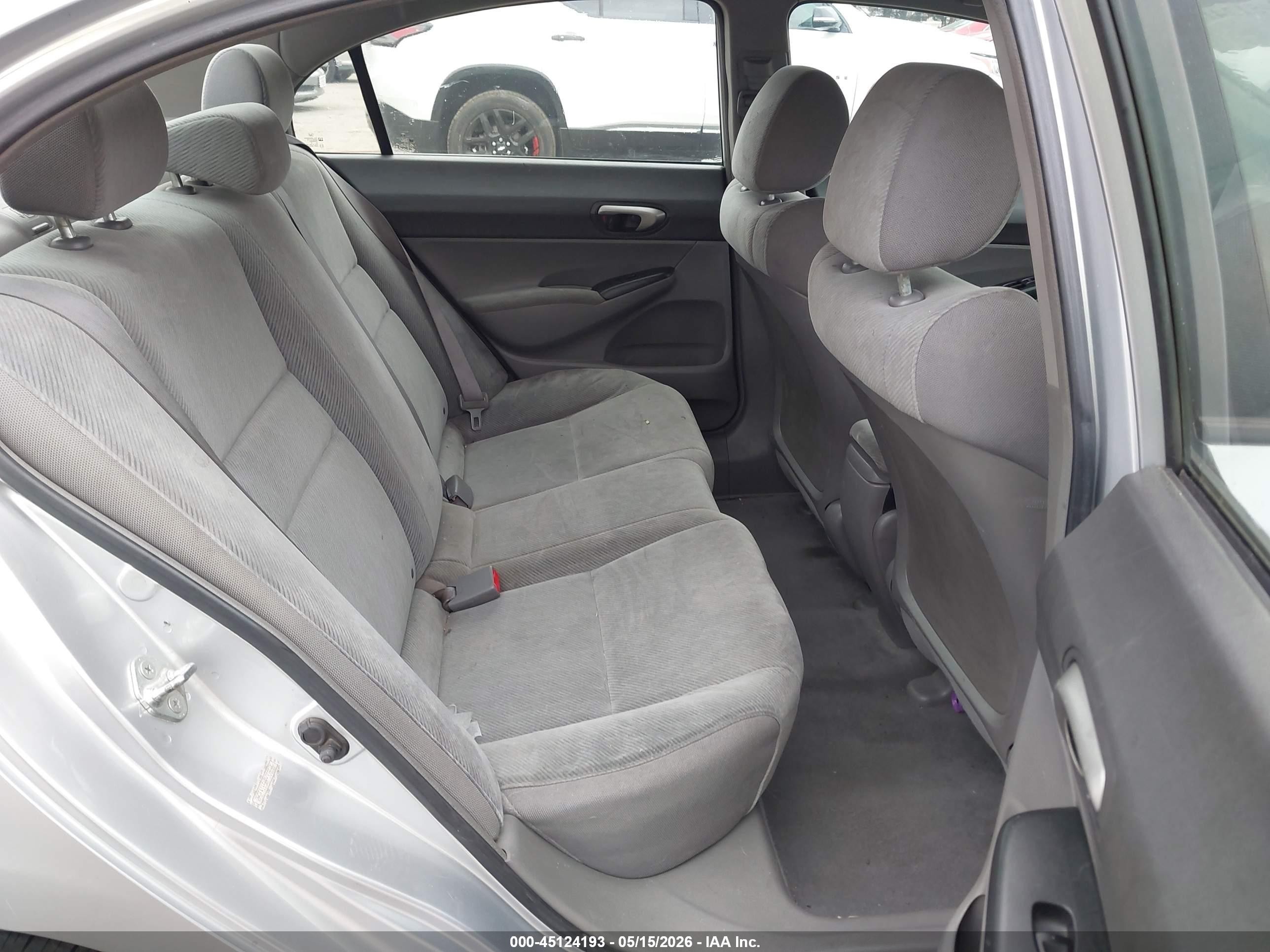 2009 Honda Civic Lx Silver vin: 2HGFA16569H308865