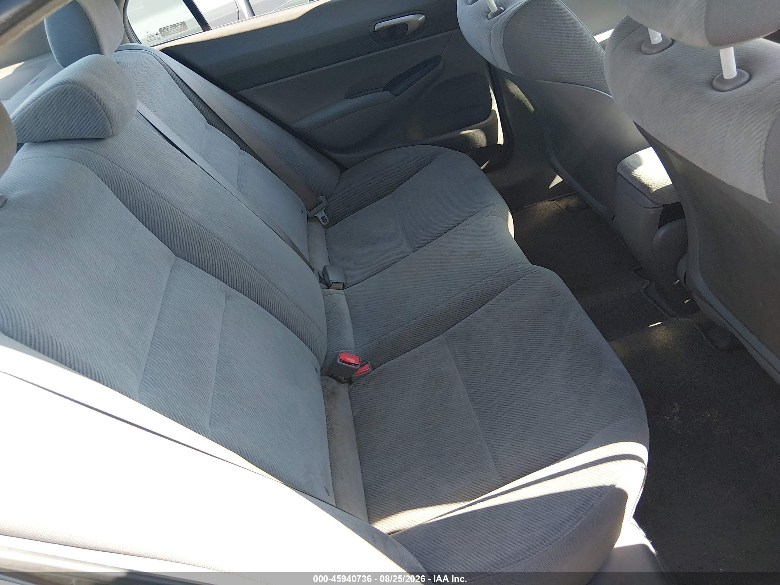 2009 Honda Civic Lx Gray vin: 2HGFA16569H309126