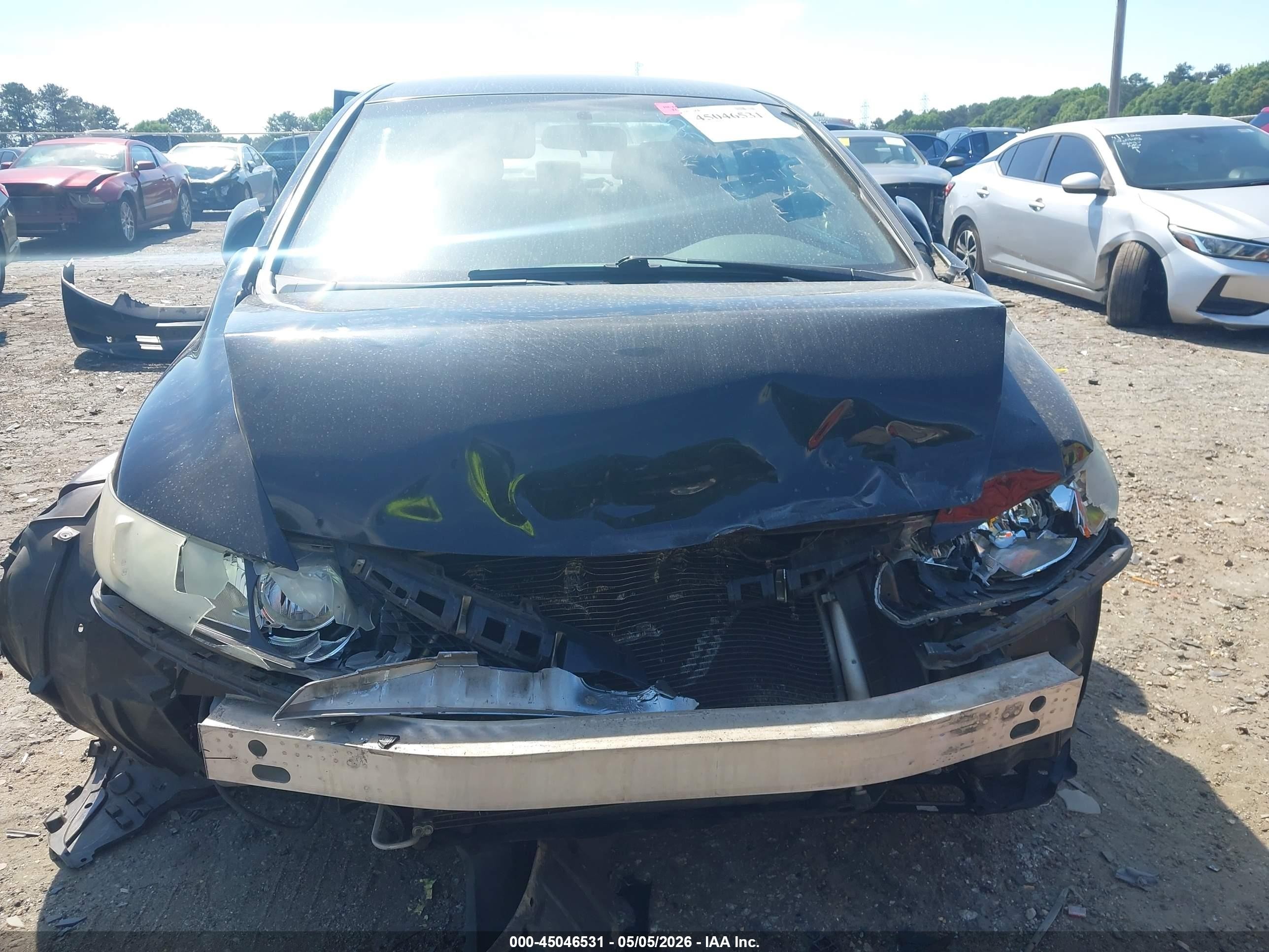 2009 Honda Civic Lx Black vin: 2HGFA16569H310163