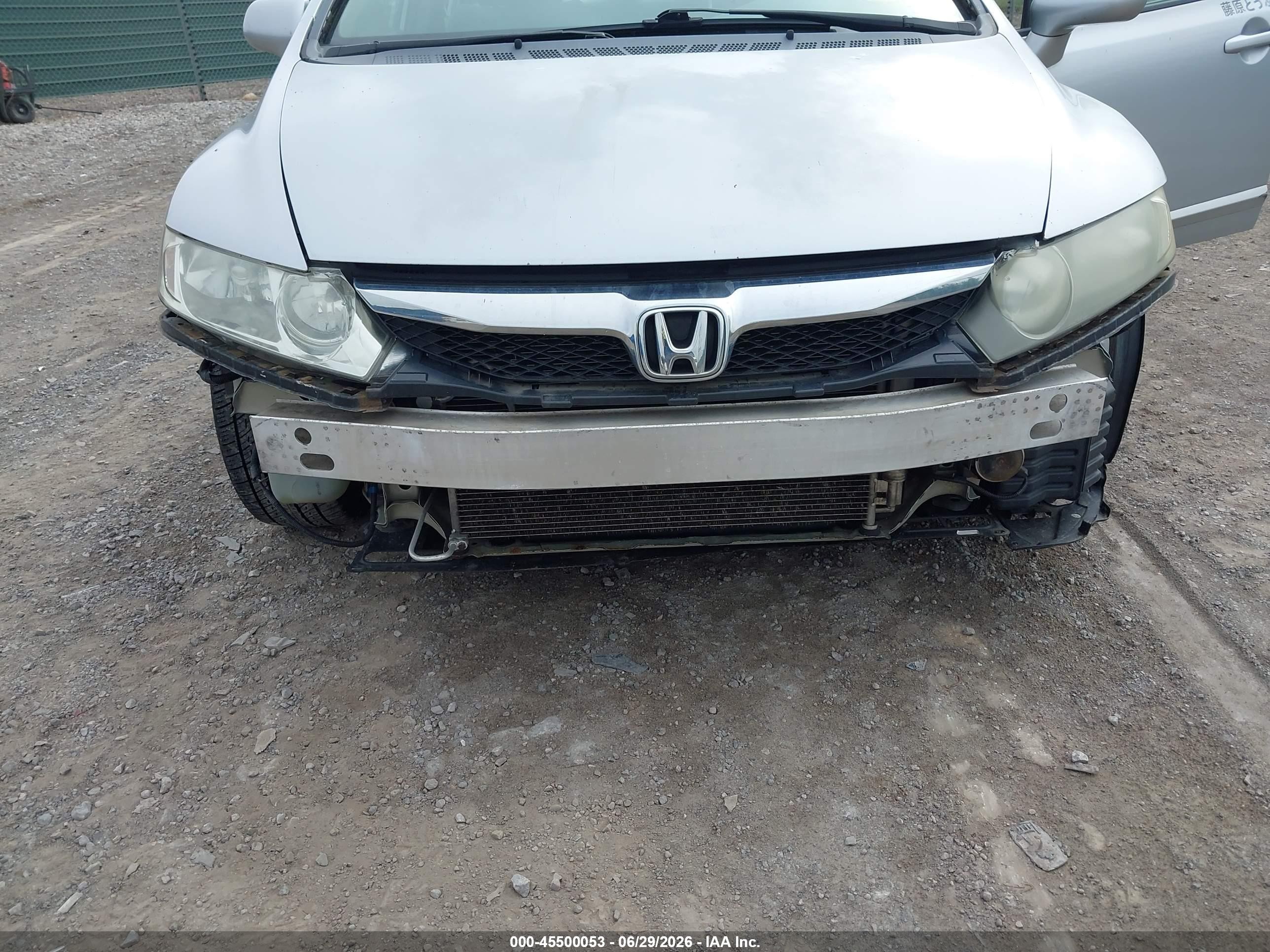 2009 Honda Civic Lx Silver vin: 2HGFA16569H316335