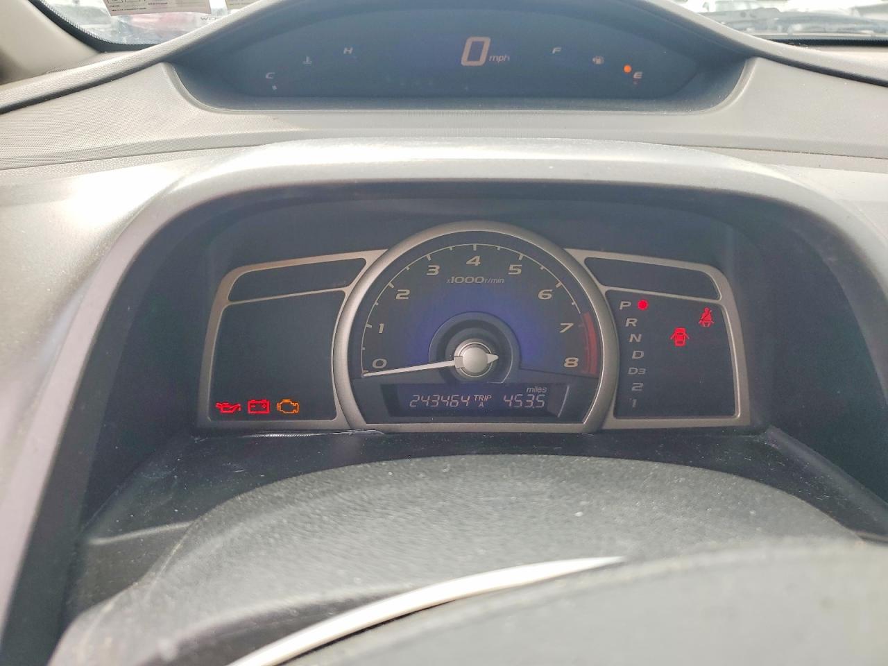 2009 Honda Civic Lx Gray vin: 2HGFA16569H331515