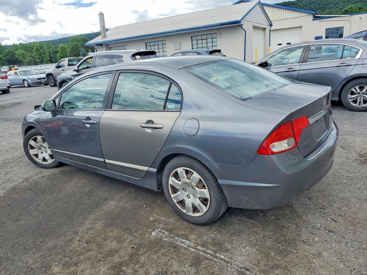2009 Honda Civic Lx Gray vin: 2HGFA16569H331515