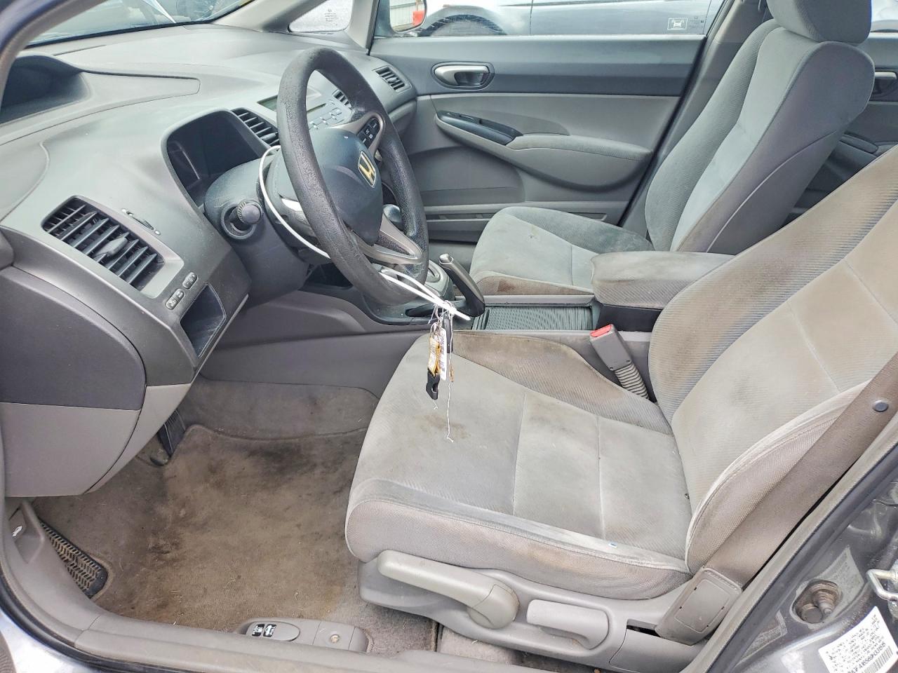 2009 Honda Civic Lx Gray vin: 2HGFA16569H331515